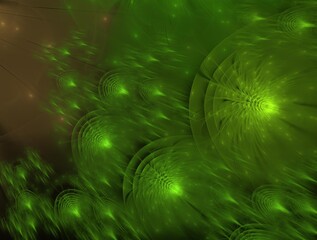 Imaginatory fractal background generated Image