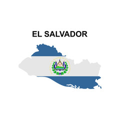 maps of El Salvador icon vector sign symbol
