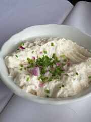 cheese with chives