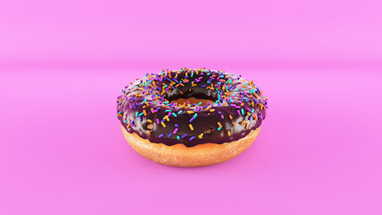 donut with sprinkles