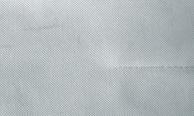 Metallic Silver wrinkled fabric texture for background