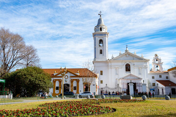Buenos Aires. Argentina / 07.24.2015.Church Our Lady of Pilar in Buenos Aires