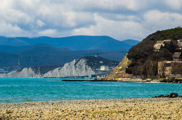 lake in the mountains