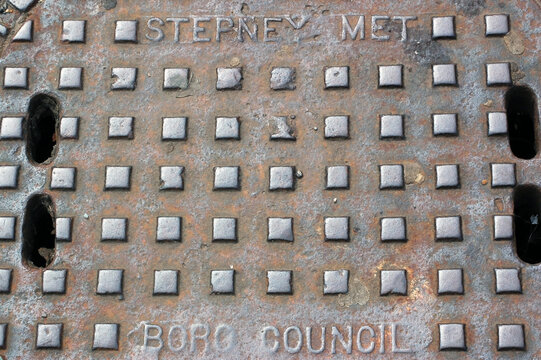Stepney Manhole Cover