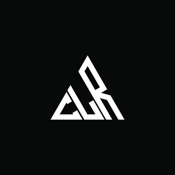 C L R letter logo creative design. CLR icon