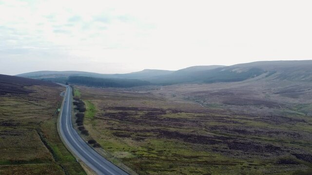 Gelnshane Pass Aerial 2