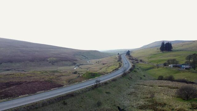 Glenshane pass Aerial