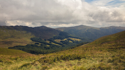 landscape with clouds
