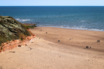 Orcombe Point in Exmouth, Devon