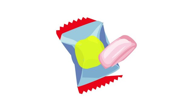 Gum pack icon animation
