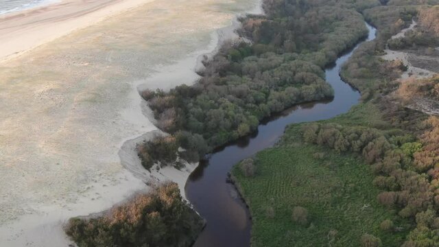 Nature Reserve Courant d'Huchet, Moliets, France