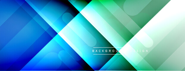 Dynamic lines abstract background. 3D shadow effects and fluid gradients. Modern overlapping forms
