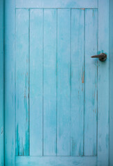 vintage blue wood door background