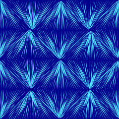 Hand-drawn seamless vector in the form of broken lines