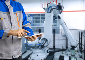 Manufacturing robotics industry Human, automatic control