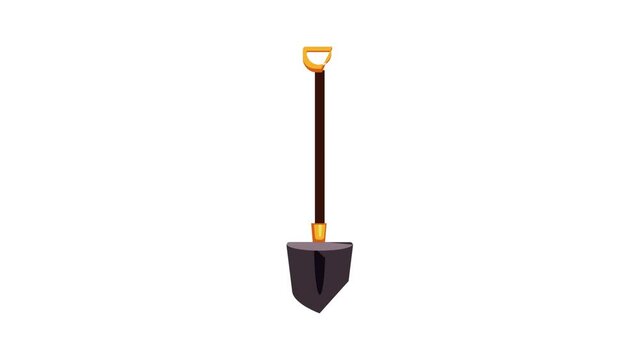 Farming shovel icon animation