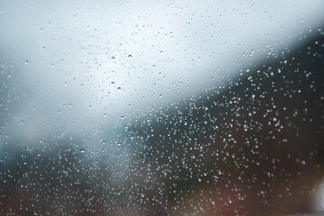 pioggia vetro meteo brutto tempo 