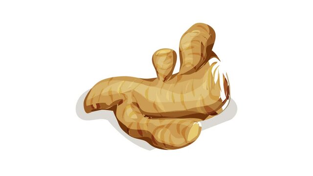 Natural ginger icon animation