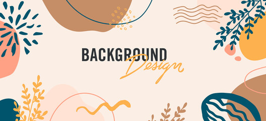 Modern abstract elements set, minimal design, vector illustration.