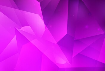 Light Purple vector Abstract illustration with colored bubbles in nature style.