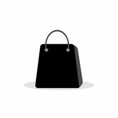 black shopping bag icon
