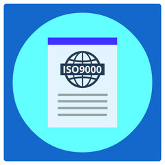 Vector illustration for ISO Standard EPS10