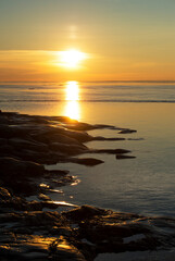 Fototapeta na wymiar High Arctic Sunset