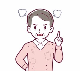 ボロボロの服の人