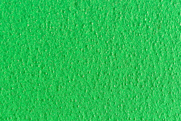 Green surface of dense polypropylene on the seat