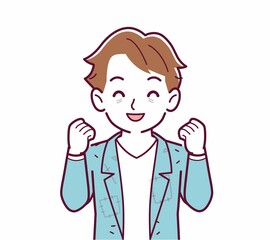 ボロボロの服の人