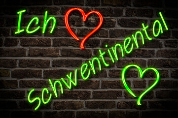 Obraz premium Schwentinental