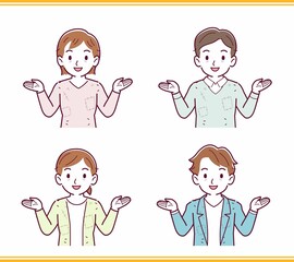 ボロボロの服の人