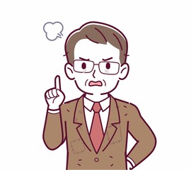 ボロボロの服の人