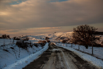 Landscape in Romania