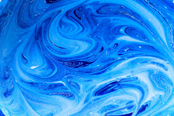 abstract background beautiful stains of blue paint