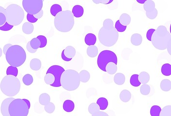 Light Purple, Pink vector background with spots.