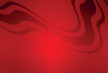 Light Red vector blurred shine abstract texture.