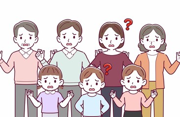 7人の家族