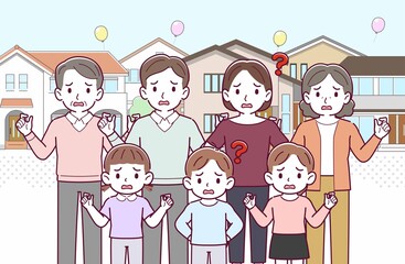 7人家族でお出かけ