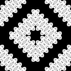 Design seamless decorative lacy pattern