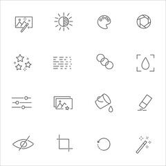 Simple Set of Phone Related Vector Line Icons. Contains such Icons as Global Calls, Online Support, Mobile Phone and more.