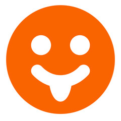 face emoji icon design vector