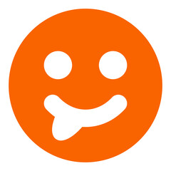 face emoji icon design vector