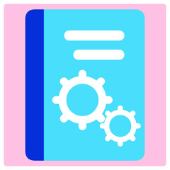 Vector illustration for Manual Icon EPS10