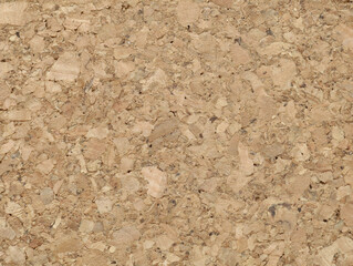 Cork board texture for backgrounds, close up