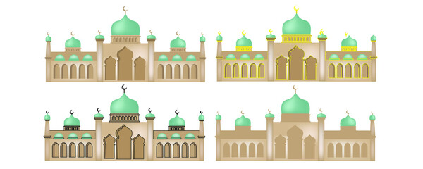 vector illustration of ramadan kareem greetings card