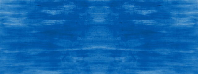 Colorful blue abstract painted watercolor aquarelle template design paper texture background banner panorama