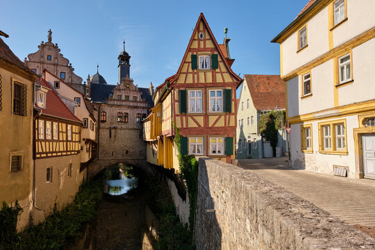 Das Malerwinkelhaus &ndash; heute Museum - in Marktbreit am Main, Landkreis Kitzingen, Unterfranken, Franken, Bayern, Deutschland