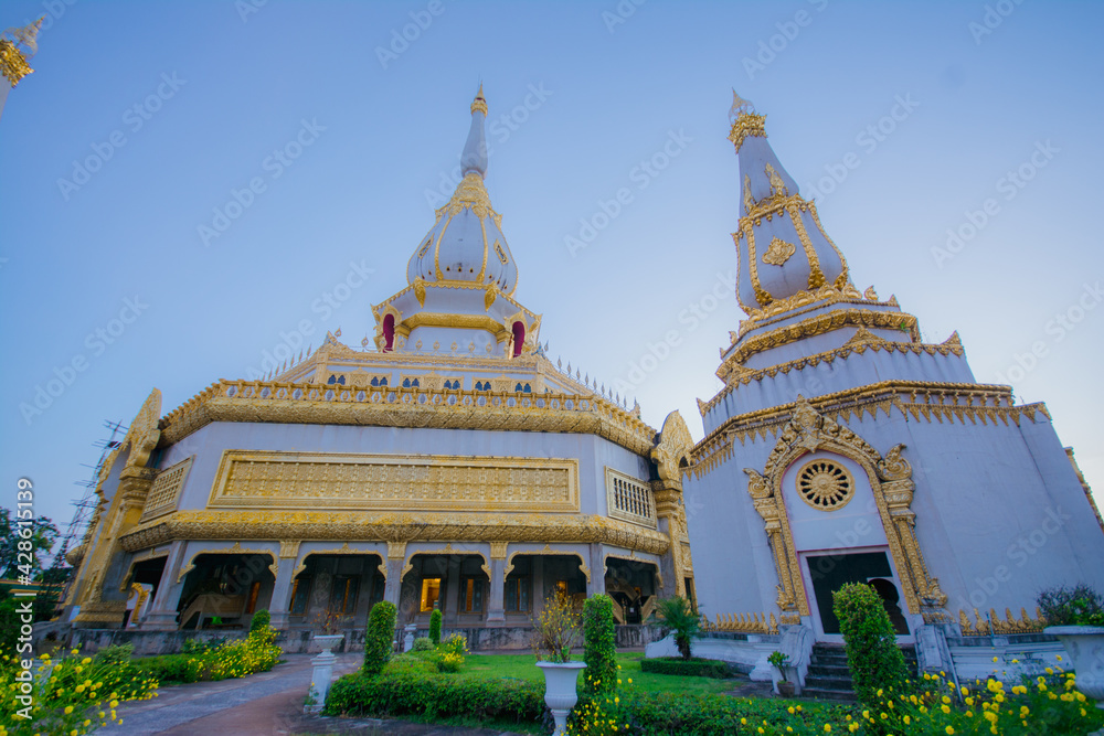 Canvas Prints beautiful thai temple.