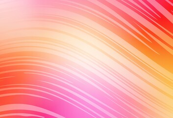 Light Pink, Yellow vector blurred pattern.
